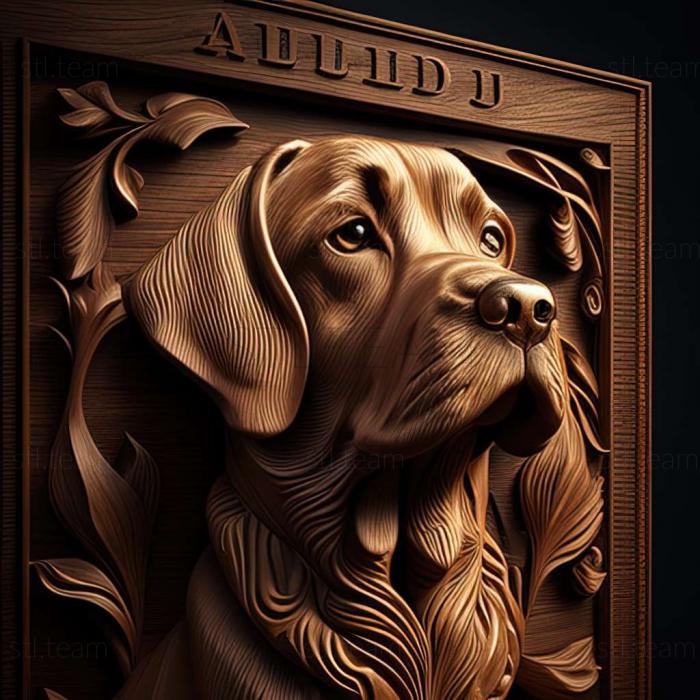 3D model Julbars dog famous animal (STL)